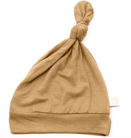 Tenth & Pine Bamboo Knot Top Hat 0/6 mo | Clay