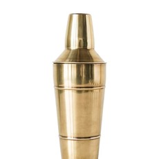 Stainless Steel  & Glass Cocktail Shaker
