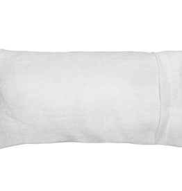 Elizabeth W Washed Ivory Linen Eye Pillow