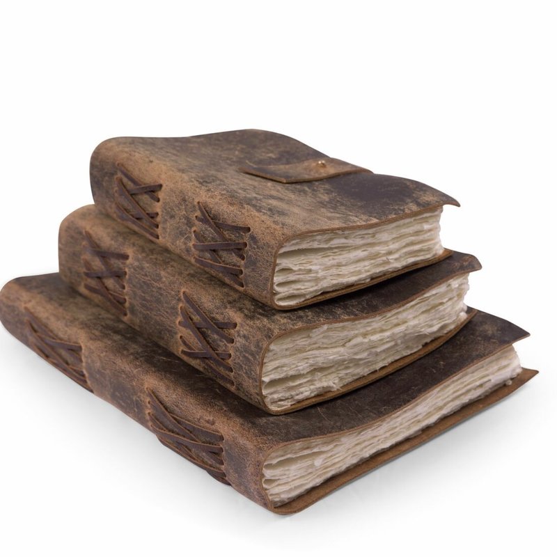 Sugarboo Medium Scratched Leather Journal