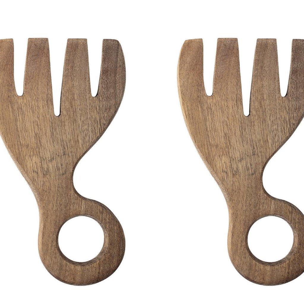 Acacia Wood Salad Servers