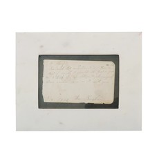 7"L x 9"H Marble Photo Frame, White