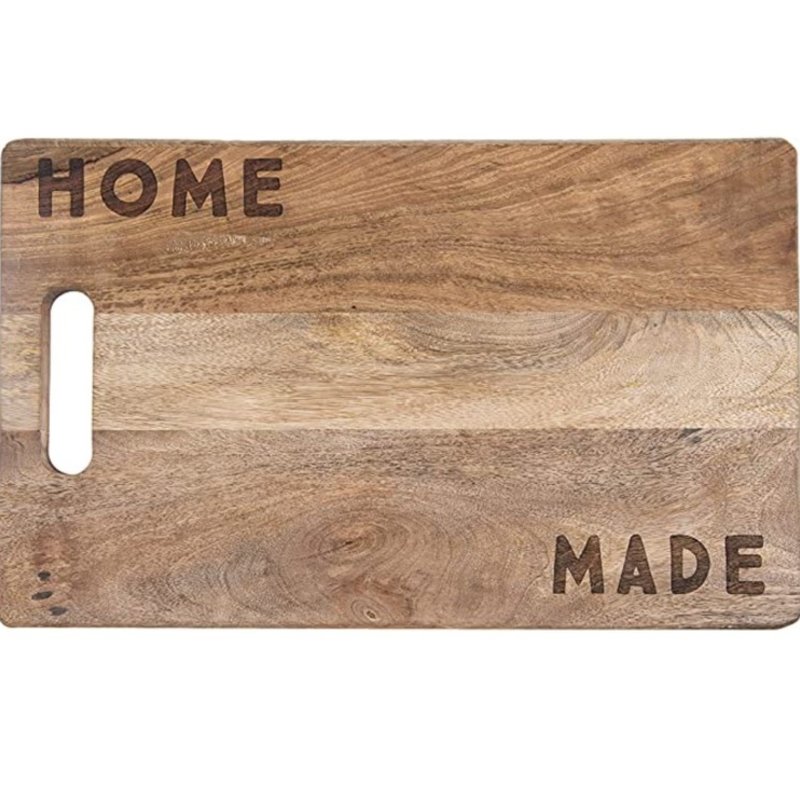 Mango Wood Cutting Board "Home Made"