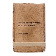 Sugarboo Mini David Bowie Leather Journal - 4"x6