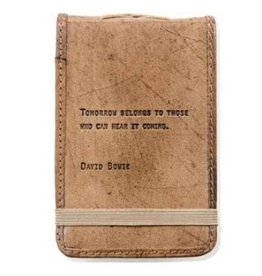 Sugarboo Mini David Bowie Leather Journal - 4"x6