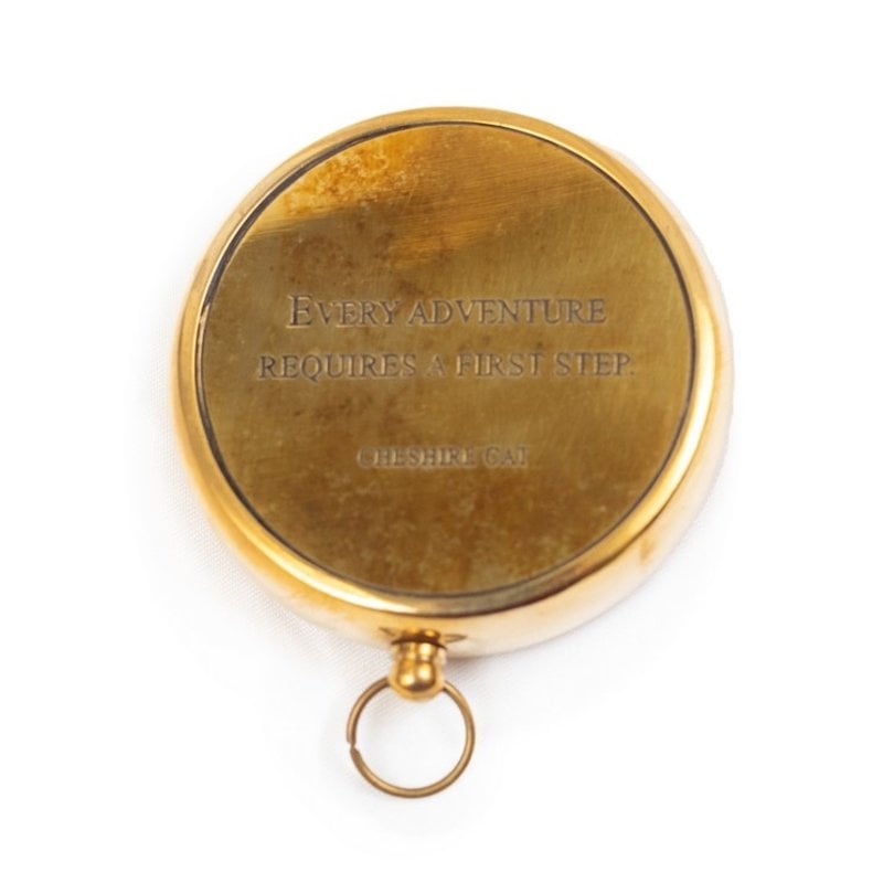 Sugarboo Decorative Compass with Leather Pouch