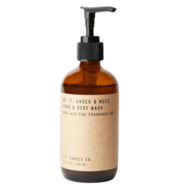 PF Candle Co Amber & Moss 8 oz Hand & Body Wash