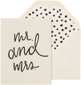 Sugar Paper Playful Mr and Mrs Card