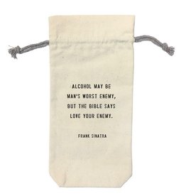 Sugarboo Love Your Enemy Wine Bag