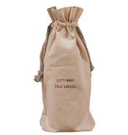 Sugarboo Let's Make Pour Choices Wine Bag
