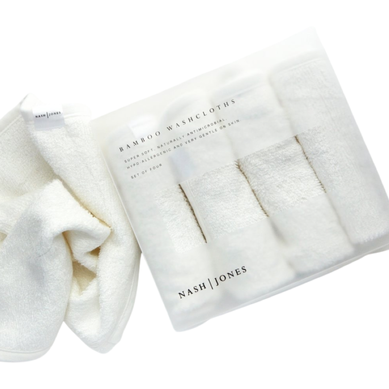 Bamboo Washcloths S/4