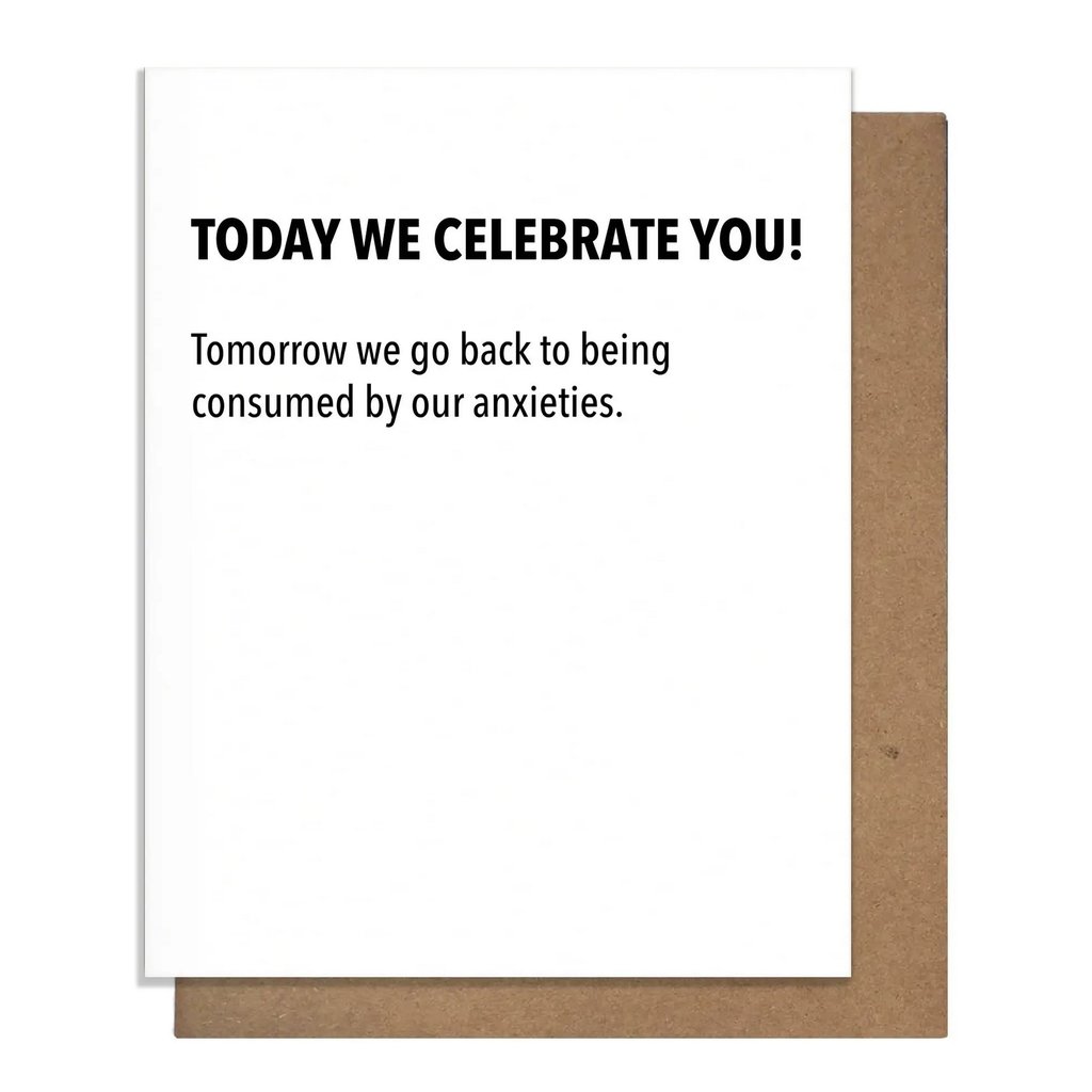 Pretty Alright Goods Celebrate You Birthday Card