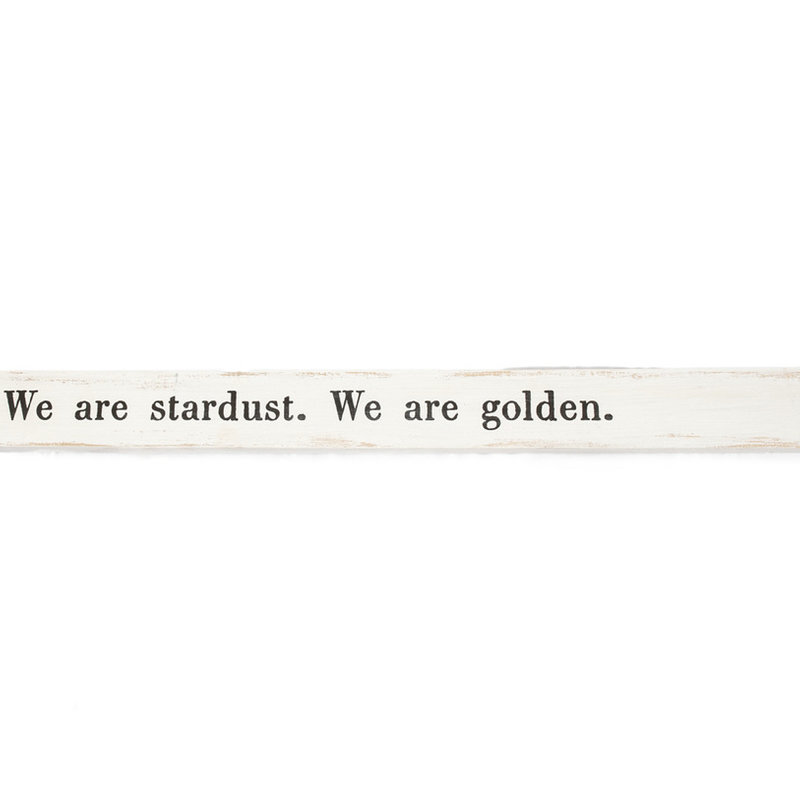 Sugarboo We Are Stardust Poetry Stick - 24" x  2"