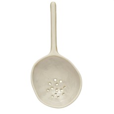 6 3/4" L Stoneware Strainer Spoon