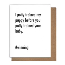 Pretty Alright Goods Potty Train - Greeting Card