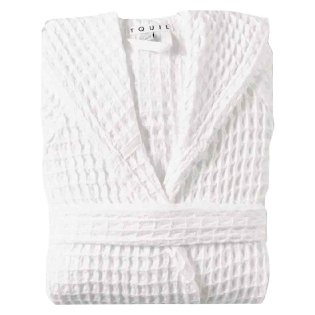 Tranquil Waffle Hooded Robe