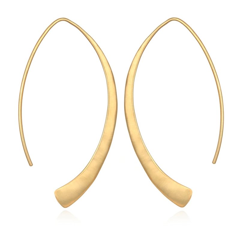 Satya Jewelry Gold Loop Earrings
