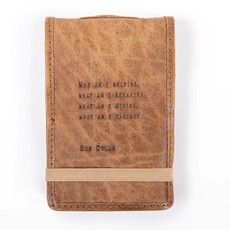 Sugarboo Mini Bob Dylan Leather Journal - 4"x6"