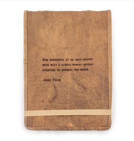 Sugarboo Large Anne Frank Leather Journal