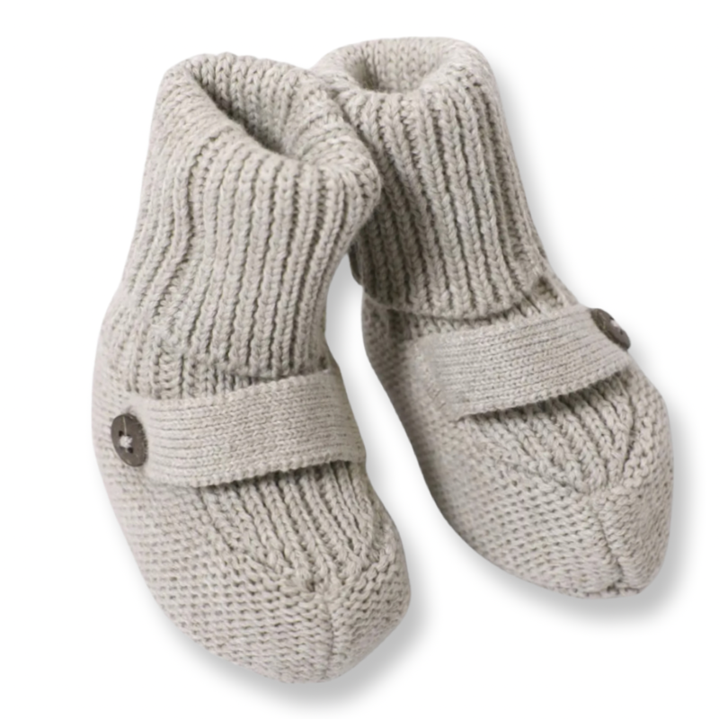 Viverano Milan Earthy Baby Booties Shoes Sweater Knit