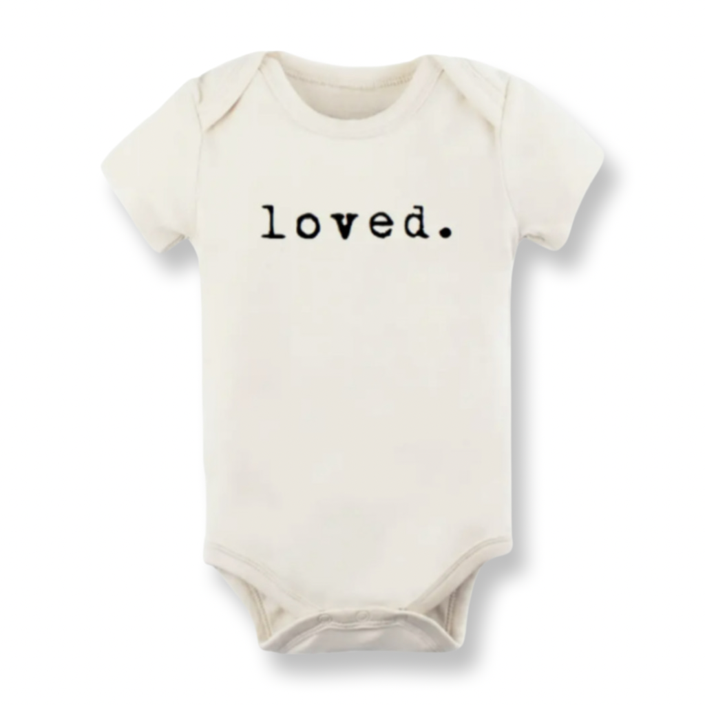 Tenth & Pine Loved - Short Sleeve Bodysuit | Clay