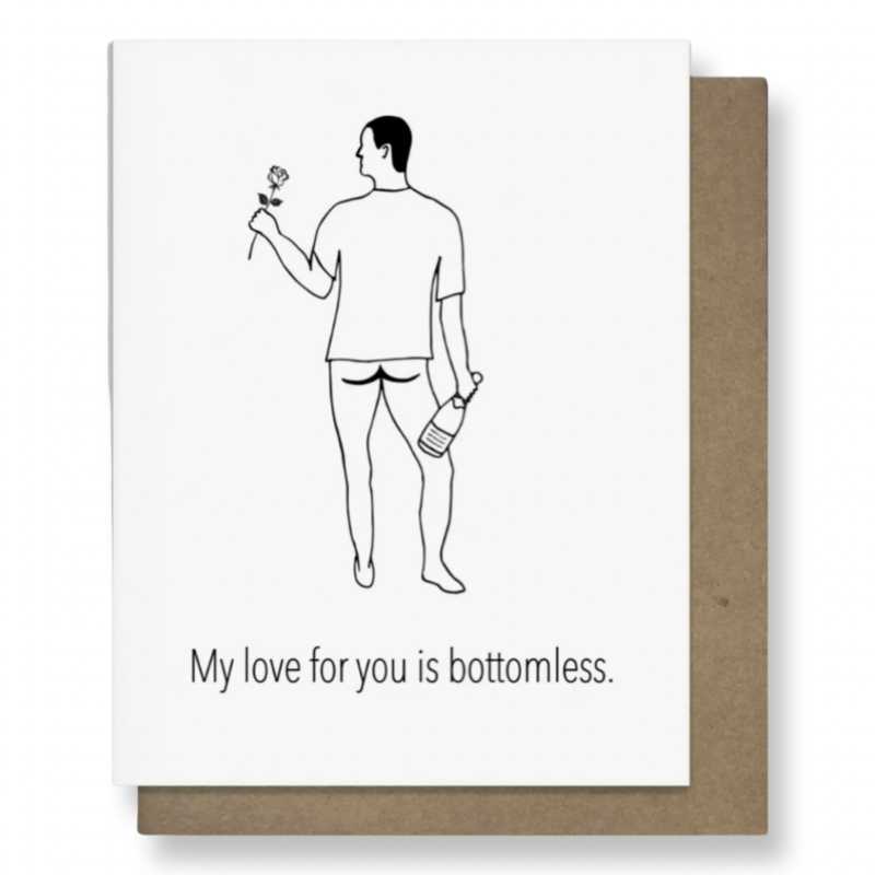 Pretty Alright Goods Bottomless Love - Love Card