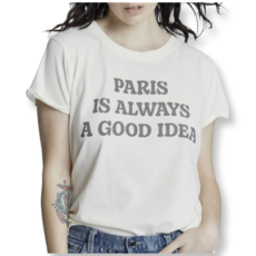 Recycled karma Paris Short Sleeve Tee