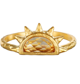Satya Jewelry Citrine Sunrise Ring