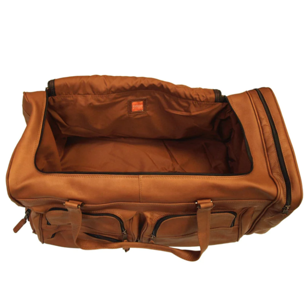 Mateo Cognac Deluxe Travel Bag
