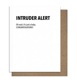 Pretty Alright Goods Intruder Alert - Baby Card