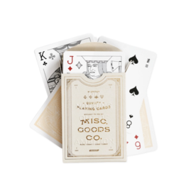 Misc Goods Co Ivory Playing Cards