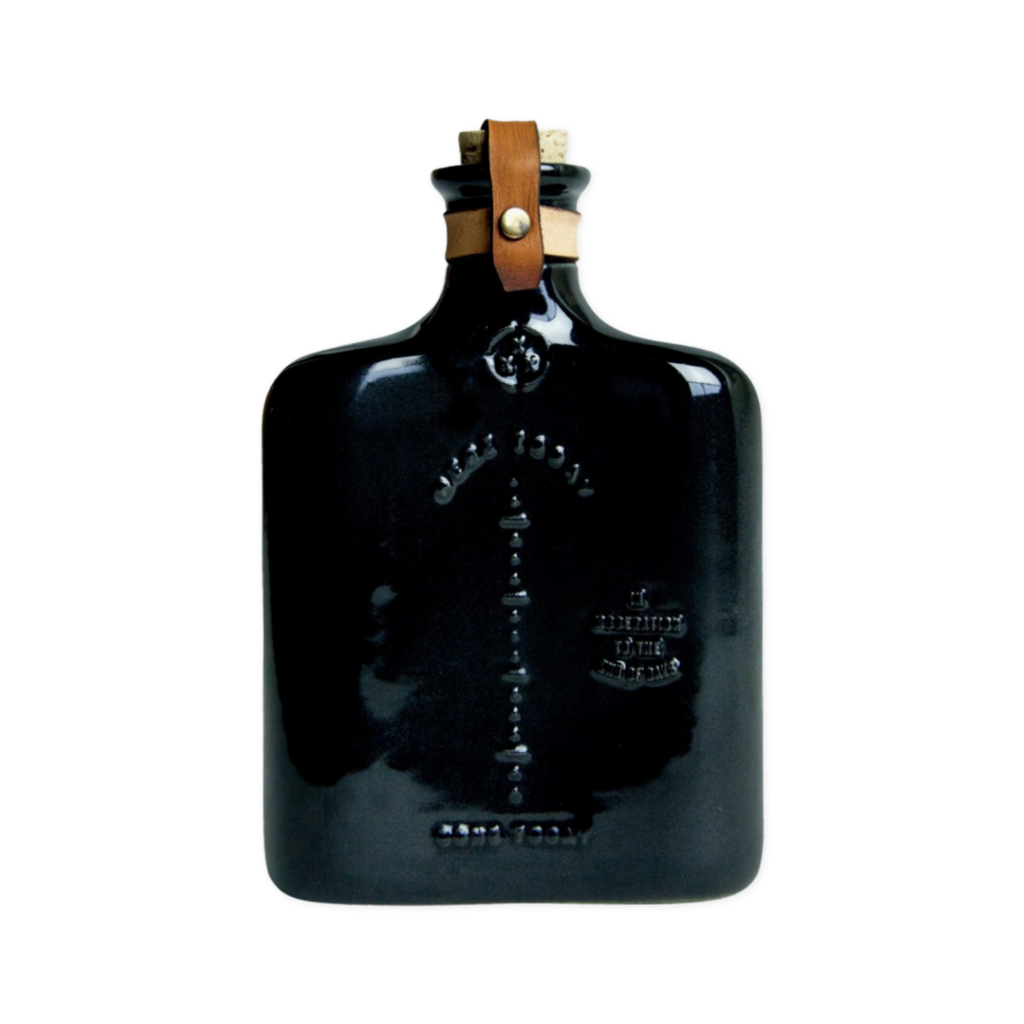 Misc Goods Co Black Ceramic Flask