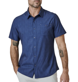 7DIAMONDS Pisco Short Sleeve Polo Shirt Navy