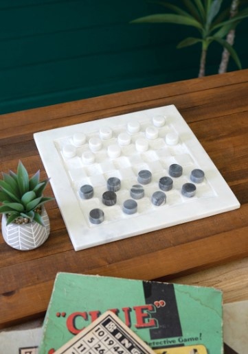 MARBLE CHECKERS - Main St Mercantile