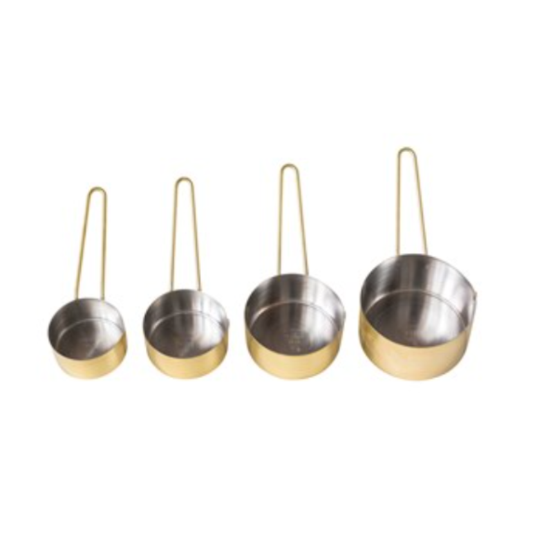 Stainless Steel Measuring Cups, Set of 4 F