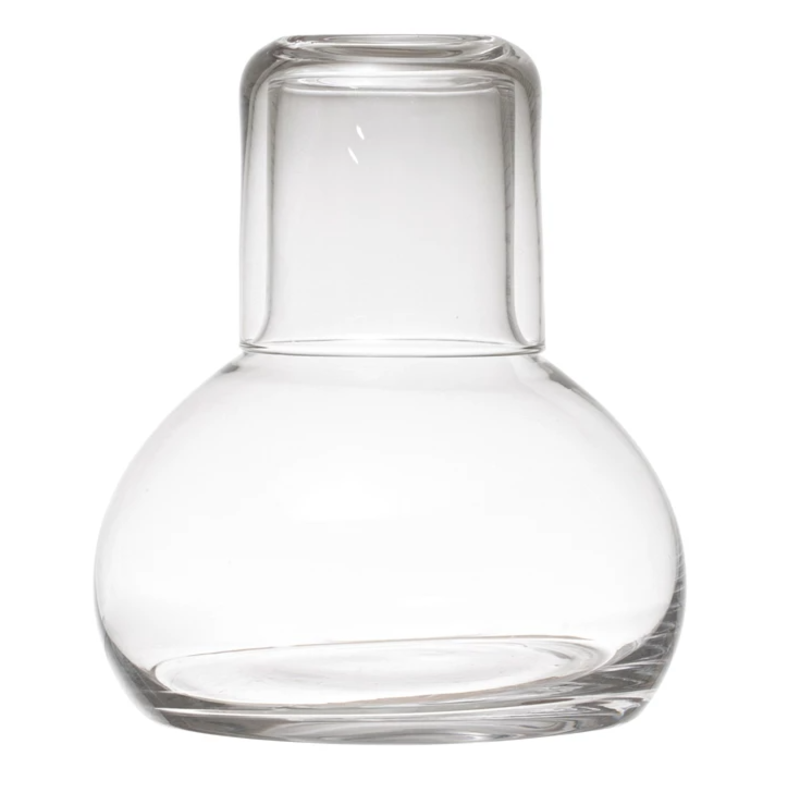 Glass Carafe with Glass