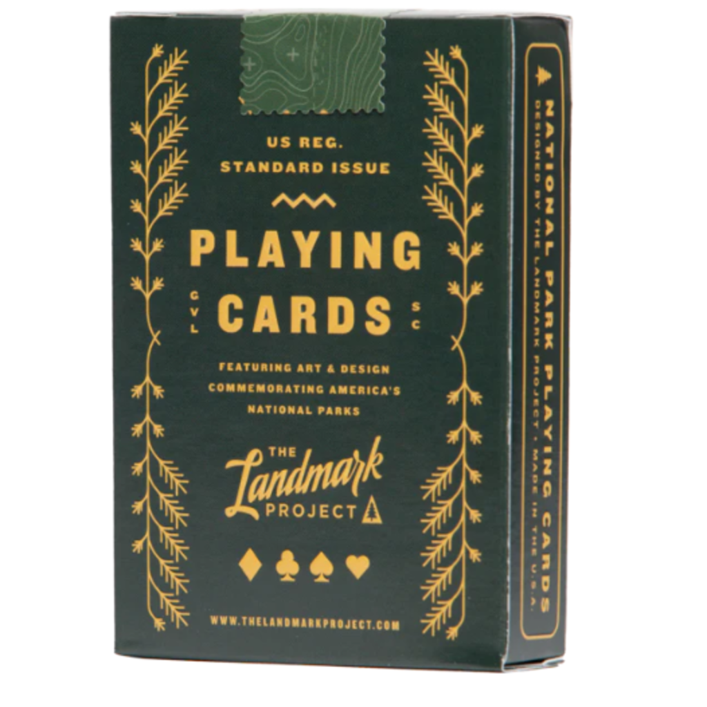 The Landmark Project MENA National Parks Playing Cards