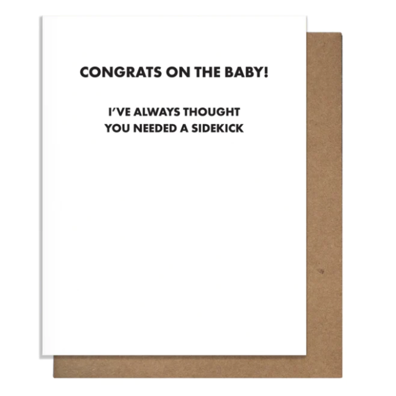 Pretty Alright Goods Sidekick - Baby Card