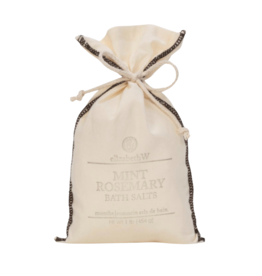 Elizabeth W 16oz Mint Rosemary Bath Salts in Bag