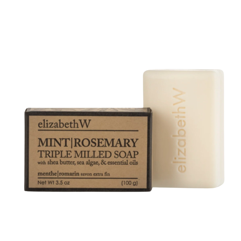 Elizabeth W 3.5oz Mint Rosemary Soap