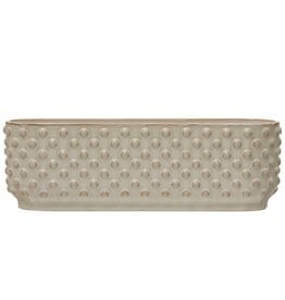 Hobnail Window Planter w 3 sections