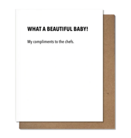 Pretty Alright Goods Beautiful Baby - Baby Card