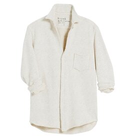 Frank & Eileen Eileen TRIPLE FLEECE Shirt Heather White Melange