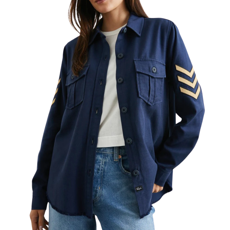 Rails LOREN SHIRT JACKET NAVY