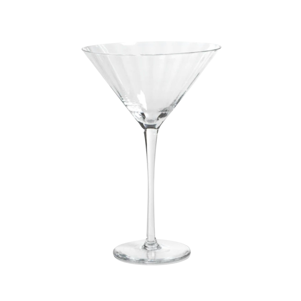 Madeleine Optic Martini Glass S/4