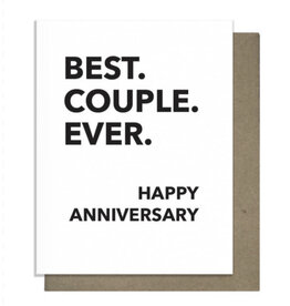 Pretty Alright Goods Best Couple - Anniversary Card