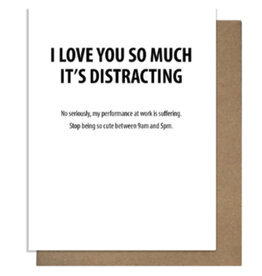 Pretty Alright Goods Distracting - Love Card