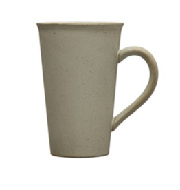 16 oz. Stoneware Mug, Reactive Glaze S/4