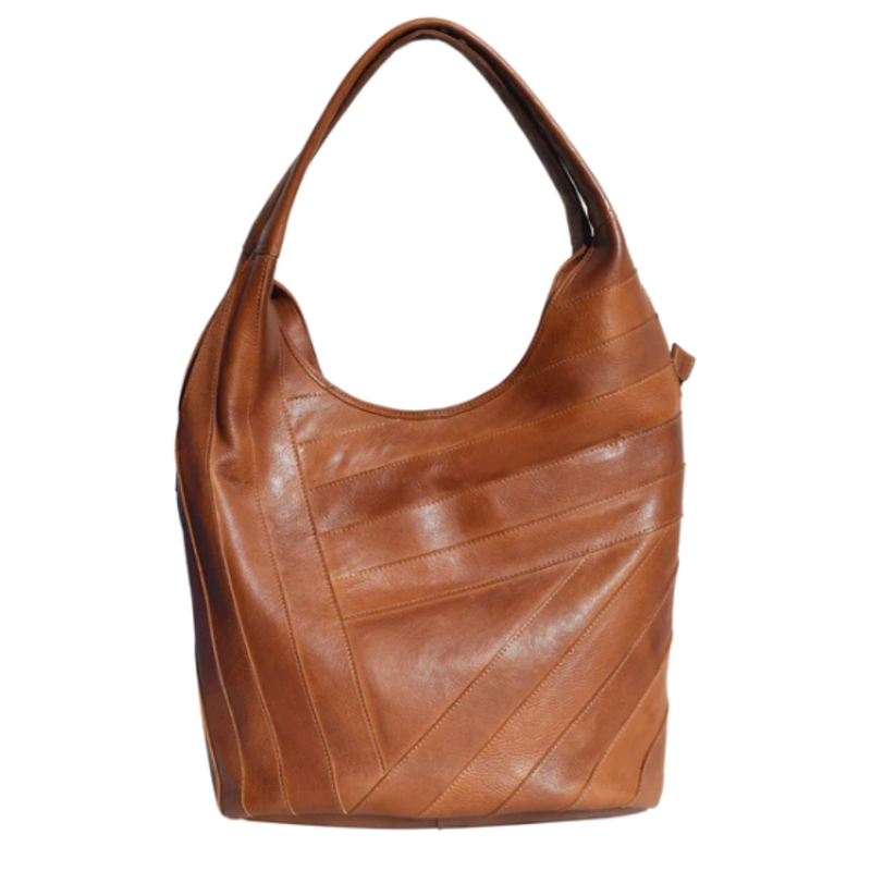 KIKI SHOULDER BAG COGNAC