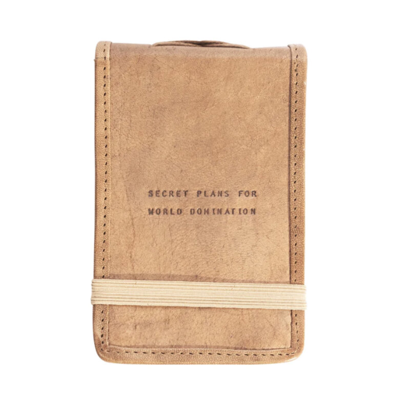 Sugarboo Mini Secret Plans Leather Journal